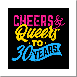 Queers and cheers to 30 years Posters and Art